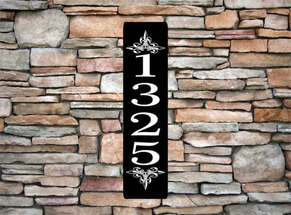 Personalized Home Address Sign | Aluminum Metal sign| Custom House Number Plaque