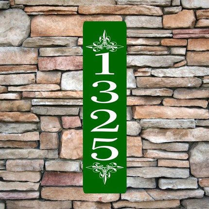 Personalized Home Address Sign | Aluminum Metal sign| Custom House Number Plaque