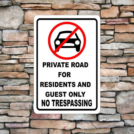 Private Property | No Hunting Shooting sign | Trespassing Aluminum sign