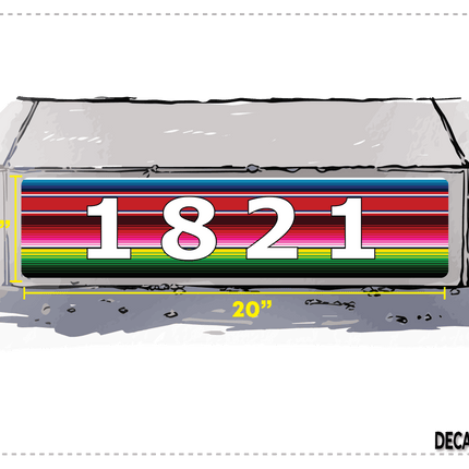 Decal Street Stock Curb Decals