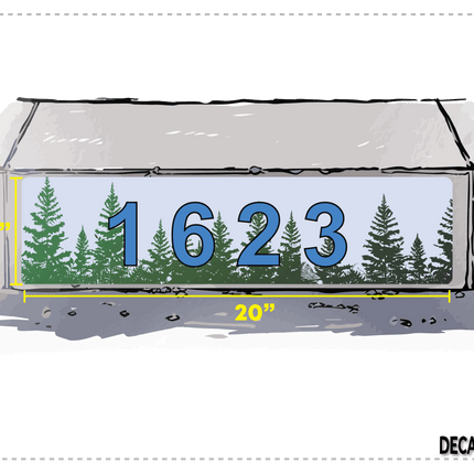 Decal Street Stock Curb Decals