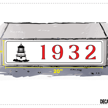Decal Street Stock Curb Decals