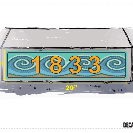 Decal Street Stock Curb Decals