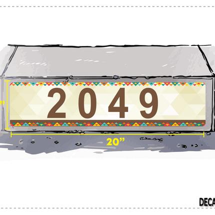 Decal Street Stock Curb Decals