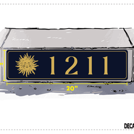 Decal Street Stock Curb Decals