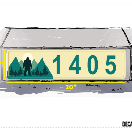 Decal Street Stock Curb Decals