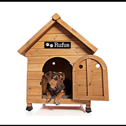Custom Dog House Sign | Dog Name Sign | Dog Name Plaque | Pet Accessories | Door Sign