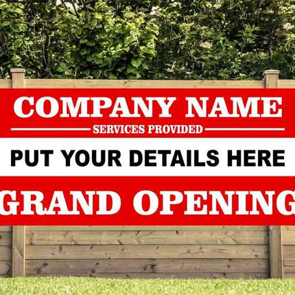 CUSTOM VINYL BANNER Advertising Business Event Sign