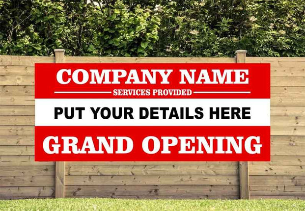 CUSTOM VINYL BANNER Advertising Business Event Sign