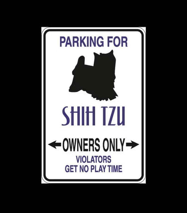 Newfoundland Parking Only Aluminum Sign 8" x 12"