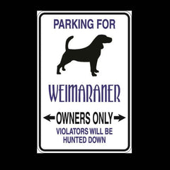 Collection image for: Pet Lover Parking Signs