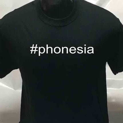 Hashtag Unisex #phonesia funny shirt | sarcastic T shirt | Tee Top T-shirt