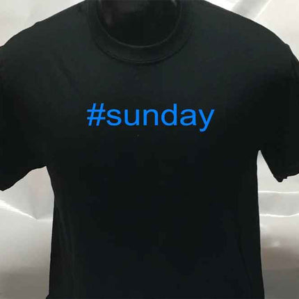 Hashtag Unisex #sunday funny shirt | sarcastic T shirt | Tee Top T-shirt
