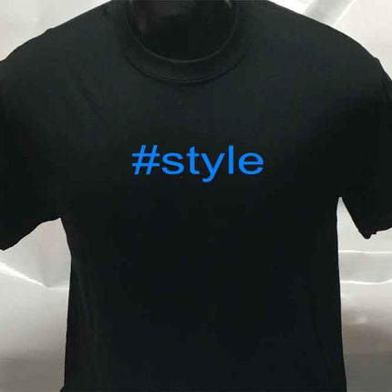 Hashtag Funny #style Joke Unisex T shirt | Tee Top T-shirt