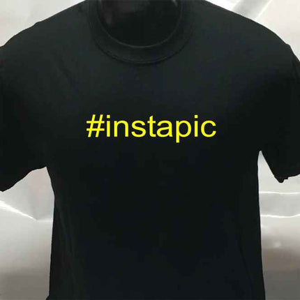 Hashtag Unisex #instapic funny sarcastic  T shirt | Tee Top T-shirt