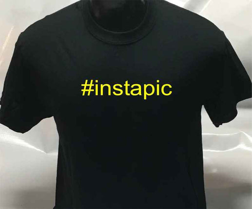 Hashtag Unisex #instapic funny sarcastic  T shirt | Tee Top T-shirt