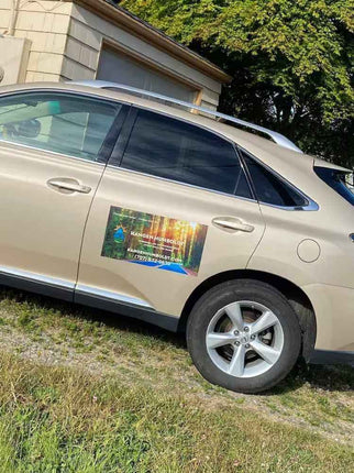 Custom Vehicle decals | Personalized Car Magnets12" x 12"