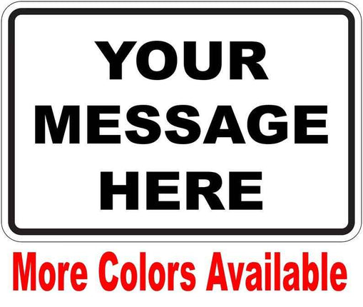 Custom Aluminum House Number Plaque | Personalized Home Address Sign | 12x 8 Inches